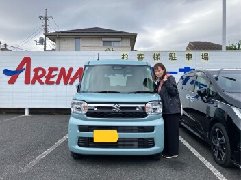 スペーシアご納車おめでとうございます！！